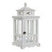 Lantern DKD Home Decor White Crystal Pinewood (22.5 x 22.5 x 47 cm) - Декорация и Осветление<<<Дом
