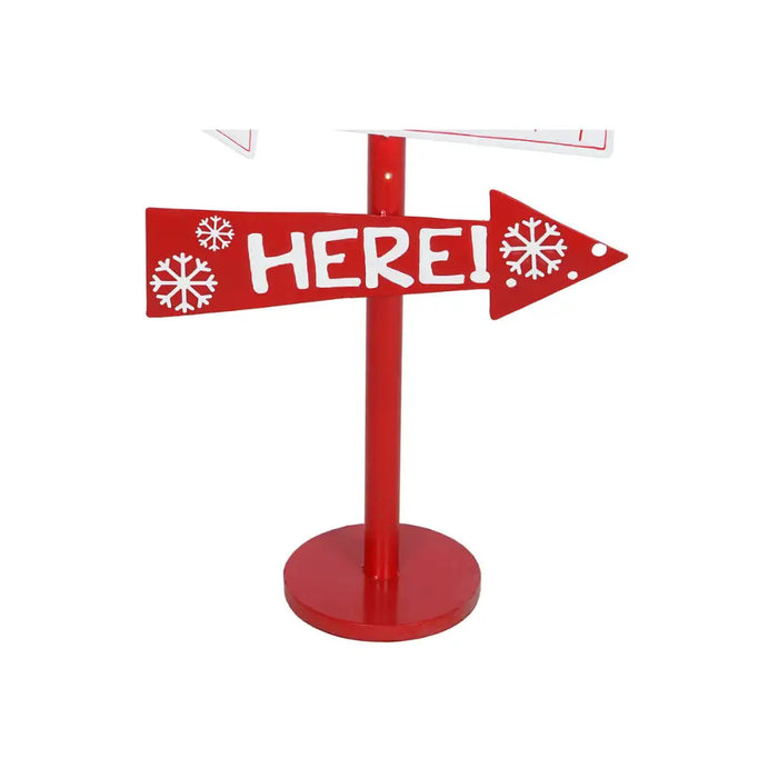 Lantern Home ESPRIT Red Metal 54,5 x 22 x 154 cm - Лампи<<<Декорация и Осветление<<<Дом Градина<<<BigBuy