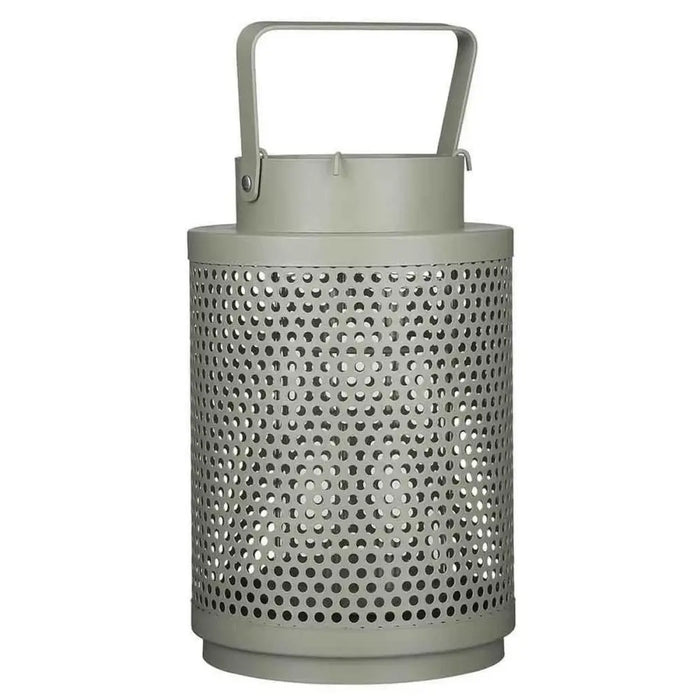 Lantern Mica Decorations Barney Candleholder Metal Green (Ø 16 x 25 cm) - Декорация и Осветление<<<Дом