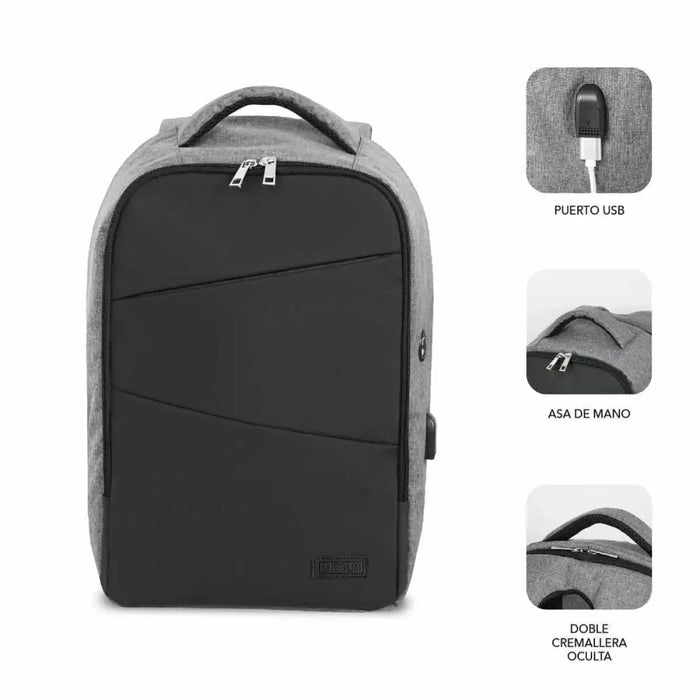 Laptop Backpack Subblim SUBBP-3SA1100 Black - Електроника Телевизори<<<Компютри| Електроника<<<BigBuy&&&Аудио и Видео