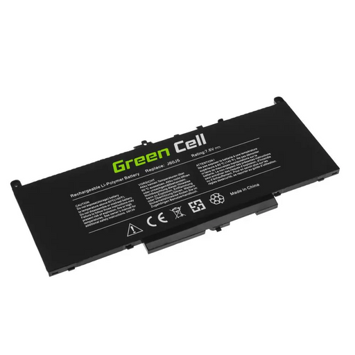 Laptop Battery Dell Latitude E7270 E7470 J60J5 7.6V 5800mAh GREEN CELL - Батерии за лаптопи<<<Батерии и зарядни