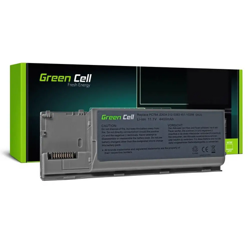 Laptop battery GREEN CELL Dell Latitude D620/630 11.1V 4400mAh - Батерии за лаптопи<<<Батерии и зарядни у-ва<<<ValiAPI