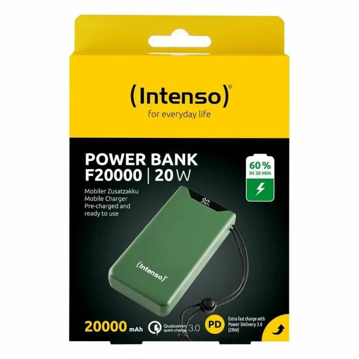 Laptop Battery INTENSO F20000 Green 20 W 20000 mAh - Компютър Мрежи и компоненти<<<Компютри|