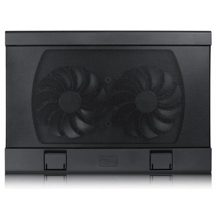 Laptop cooler DeepCool WIND PAL FS 17’’ 2x140 mm 1200 RPM Black - Охлаждащи поставки за лаптопи<<<Лаптопи таблети и