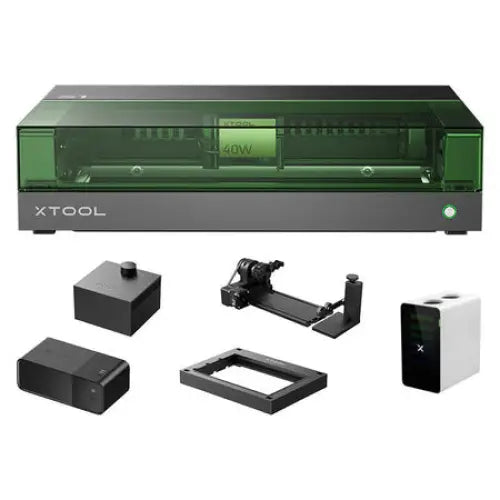Laser Engraver 2-in-1 xTool S1 40W - All-in-One Kit (Black) - Devices<<<Laser engravers and cutters<<<Creative