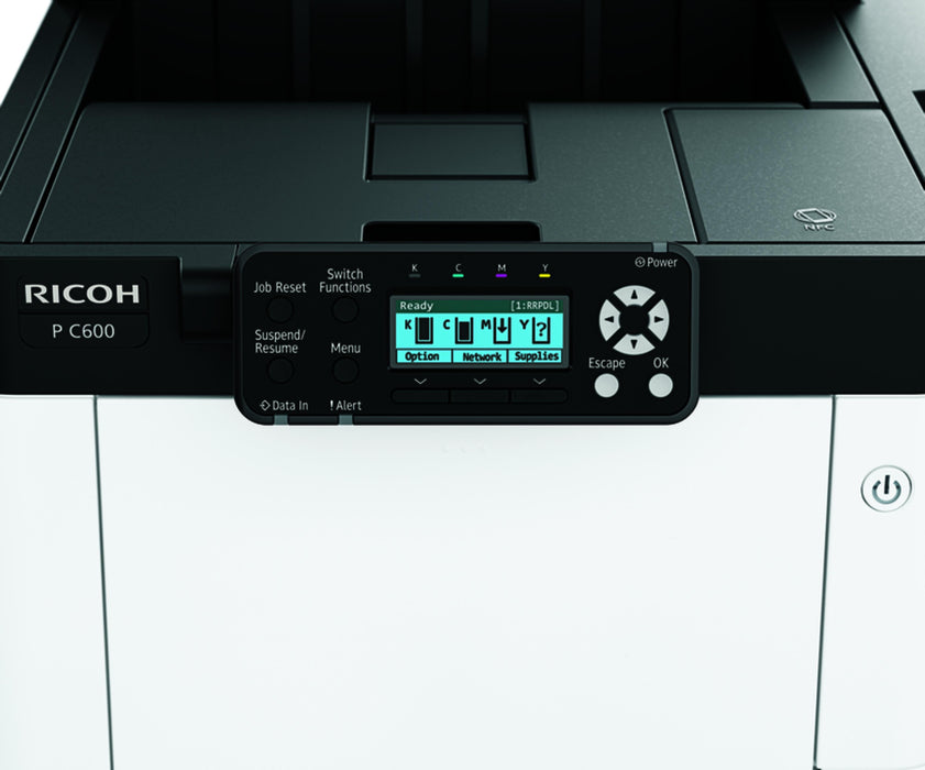 Laser printer RICOH P C600 Color A4 40 ppm USB 2.0 - Лазерни принтери<<<Принтери скенери и консумативи<<<ValiAPI
