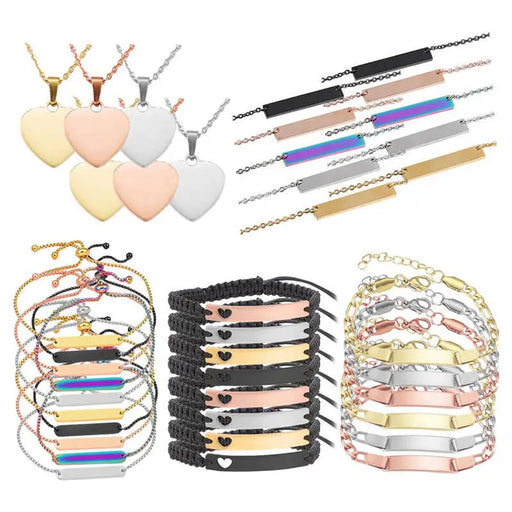 LaserPecker Premium engraving materials set (40 pcs) - Accessories<<<Laser engravers and cutters<<<Creative