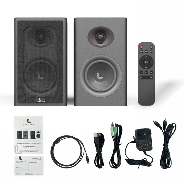 Laudberg Bluetooth computer speakers, XS1B 2.0, HDMI, ARC, USB, DAC