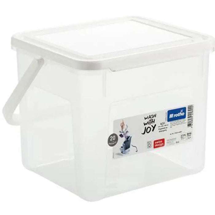 LAUNDRY POWDER BOX 5 KG 9 L ROTHO - Продукти за пране<<<Домашни потреби<<<Кухня<<<Praktiker&&&Bowls containers