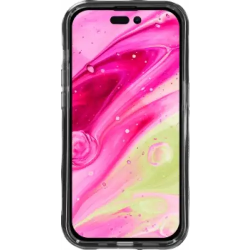 LAUT Crystal Matter - protective case for iPhone 14 Pro Max compatible with MagSafe (black) - Cell phone cases