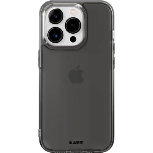 LAUT Crystal Matter X case with MagSafe for iPhone 15 Pro Max - transparent and black - Cell phone cases