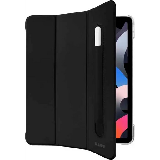 LAUT Huex Folio - protective case with holder for Apple Pencil for iPad Pro 11’’ 1/2/3/4G iPad Air 10.9’’ 4/5G (black)