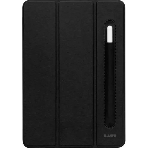LAUT Huex Folio - protective case with holder for Apple Pencil for iPad Pro 11’’ 1/2/3/4G iPad Air 10.9’’ 4/5G (black)