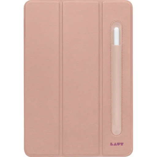 LAUT Huex Folio - protective case with holder for Apple Pencil for iPad Pro 12.9’’ 4/5/6G (rose) - Cell phone cases