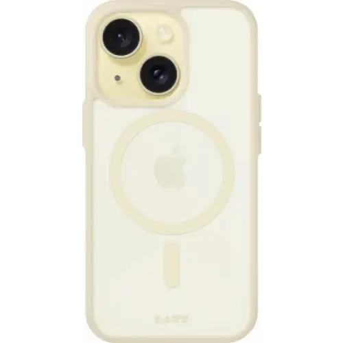 LAUT Huex Protect case with MagSafe for iPhone 13 / 14 / 15 - yellow - Cell phone cases and covers<<<HurtelXML