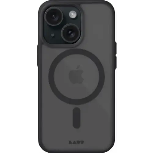 LAUT Huex Protect case with MagSafe for iPhone 14 Plus / 15 Plus - black - Cell phone cases and covers<<<HurtelXML