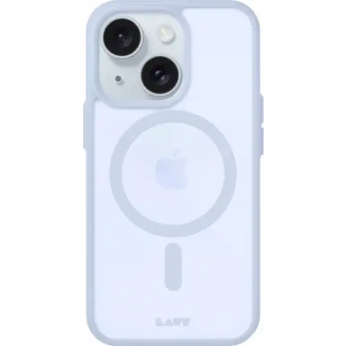 LAUT Huex Protect case with MagSafe for iPhone 14 Plus / 15 Plus - light blue - Cell phone cases and covers<<<HurtelXML