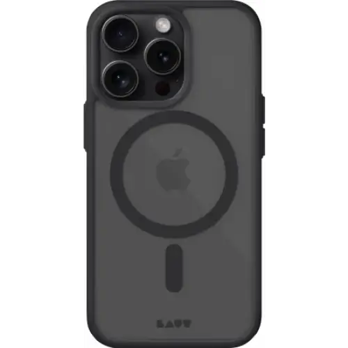 LAUT Huex Protect case with MagSafe for iPhone 15 Pro - black - Cell phone cases and covers<<<HurtelXML