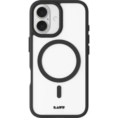 Laut Huex Protect MagSafe case for iPhone 16 Plus - black - Cell phone cases and covers<<<HurtelXML