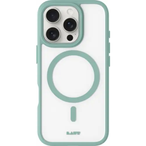 Laut Huex Protect MagSafe iPhone 16 Pro Case - Mint - Cell phone cases and covers<<<HurtelXML