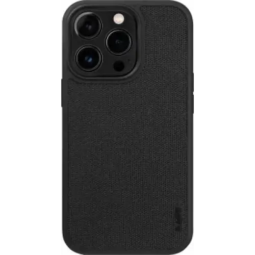 LAUT Urban Protect Cordura - protective case for iPhone 14 Pro compatible with MagSafe (black) - Cell phone cases