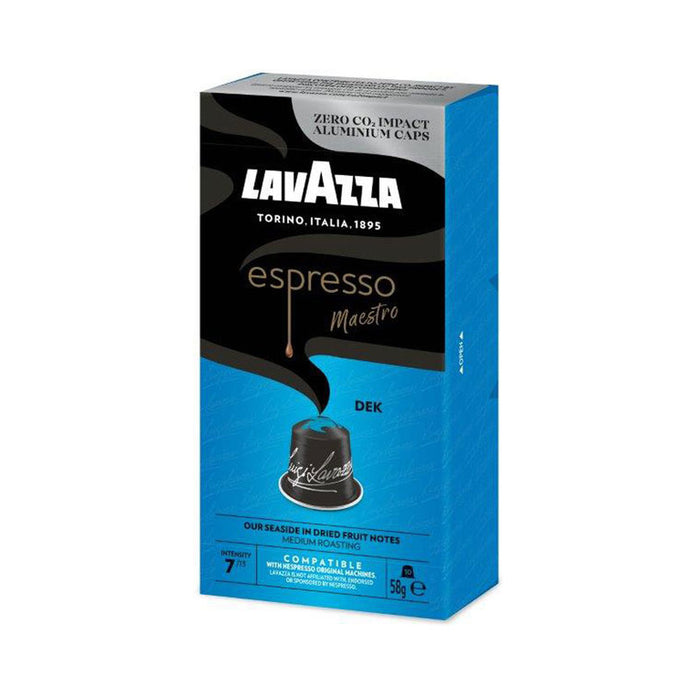 COFFEE CAPSULES LAVAZZA NES ALU DEK 10 PCS