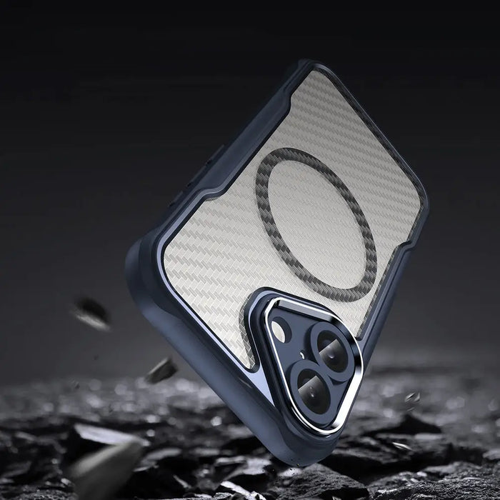 Leading Series MagSafe Silicone Case for iPhone 16 - Blue - Cell phone cases and covers<<<HurtelXML