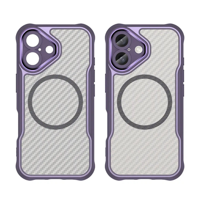 Leading Series MagSafe Silicone Case for iPhone 16 Plus - Purple - Cell phone cases and covers<<<HurtelXML