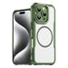 Leading Series MagSafe Silicone Case for iPhone 16 Pro - Green - Cell phone cases and covers<<<HurtelXML