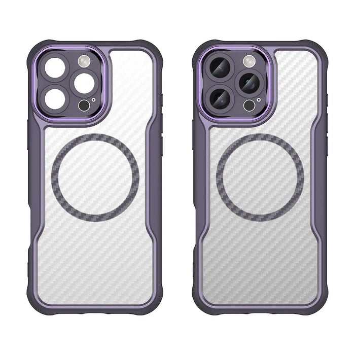Leading Series MagSafe Silicone Case for iPhone 16 Pro - Purple - Cell phone cases and covers<<<HurtelXML