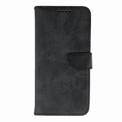 Leather Book Case for iPhone 16 - black - Cell phone cases and covers<<<HurtelXML