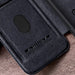 Leather Case with Camera Cover for iPhone 15 Pro Max Nillkin Qin Pro Leather - Black - Cell phone cases