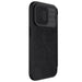 Leather Case with Camera Cover for iPhone 15 Pro Max Nillkin Qin Pro Leather - Black - Cell phone cases