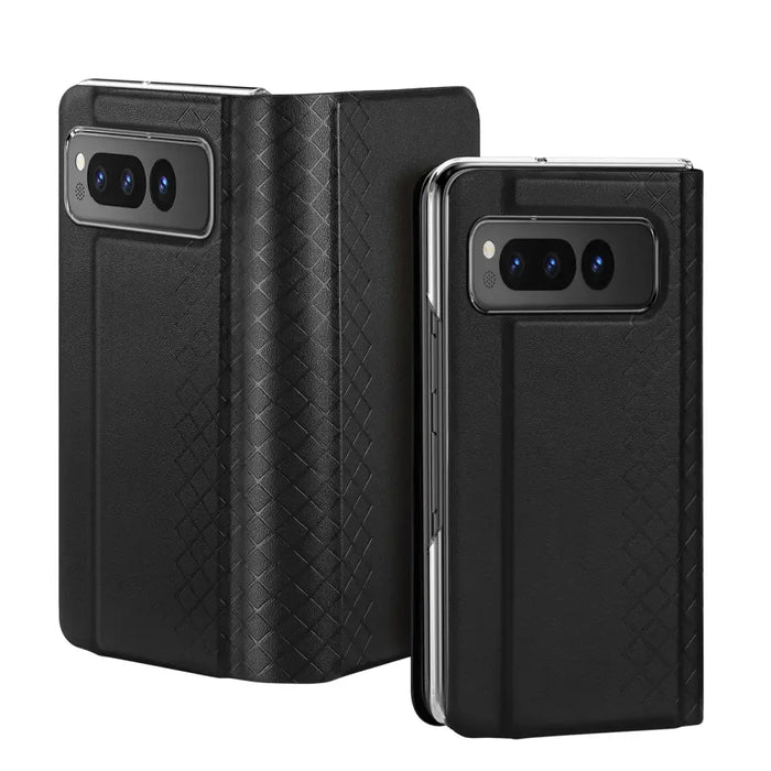 Leather flip and wallet case for Google Pixel Fold Dux Ducis Bril - black - Cell phone cases and covers<<<HurtelXML