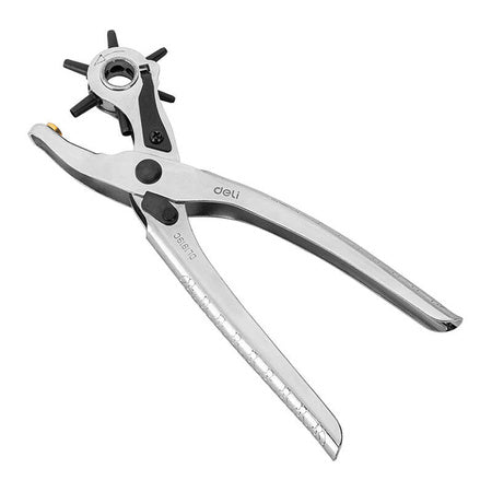 Leather Hole Punch 9’’ Deli Tools EDL1919C (silver) - Pliers<<<Tools<<<InnproXML