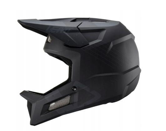 LEATT MTB Gravity 2.0 V23 Full-Face Cycling Helmet, Size L M (57-58cm) Black