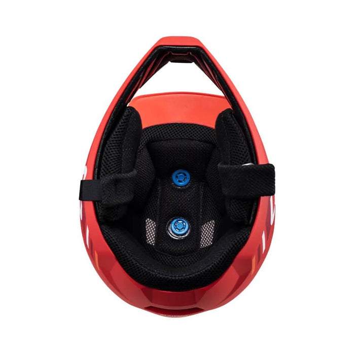 LEATT MTB Gravity 1.0 V24 Full-Face Cycling Helmet, Size L, Red