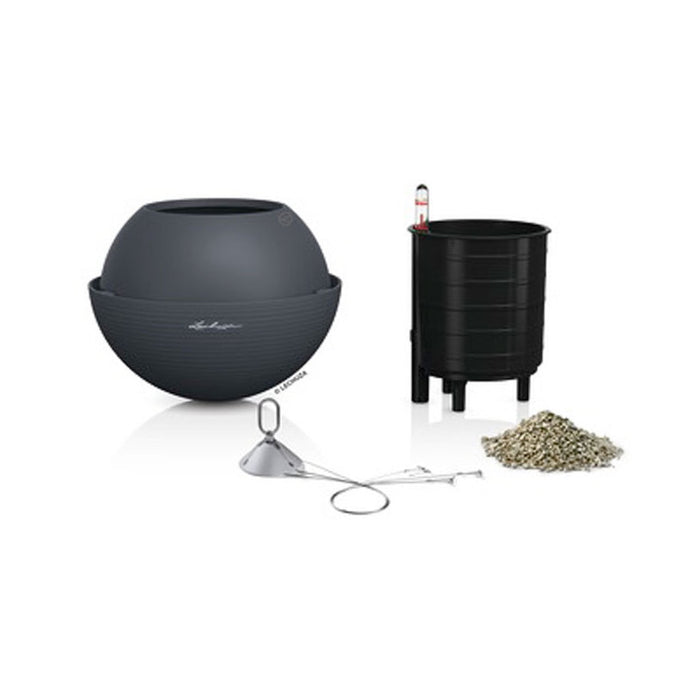 POT Φ23CM WITH IRRIGATION SYSTEM LECHUZA BOLA COLOR23