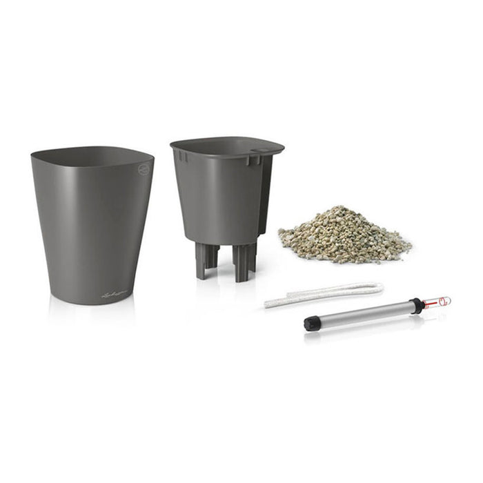 POT 14X14CM WITH IRRIGATION SYSTEM LECHUZA DELTINI