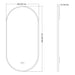 LED BATHROOM MIRROR 45X90 INTER CERAMIC VAYANA - Огледала<<<Мебели и огледала за баня<<<Баня<<<Praktiker