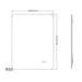 LED BATHROOM MIRROR FICO INTER CERAMIC 1945-60 - Огледала<<<Мебели и огледала за баня<<<Баня<<<Praktiker