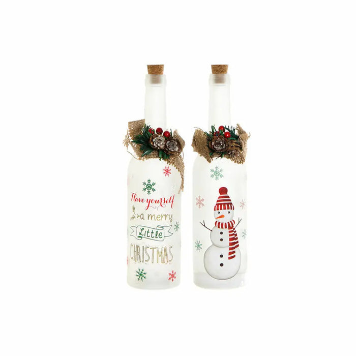 LED Bottle DKD Home Decor 2 Pieces - Декорация и Осветление<<<Дом Градина<<<BigBuy&&&Лампи<<<Декорация и