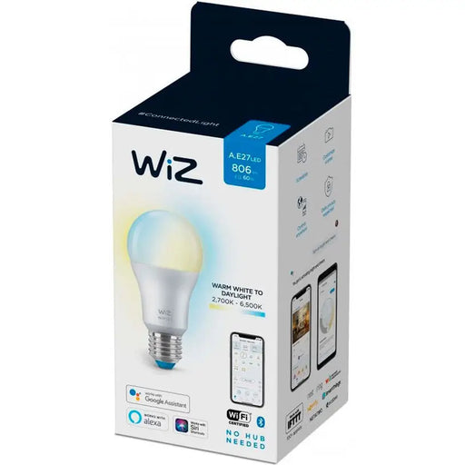 LED BULB 806LM DIMMABLE MAT WI-FI WIZ E27 8W 2700-6500K - Осветление<<<Смарт