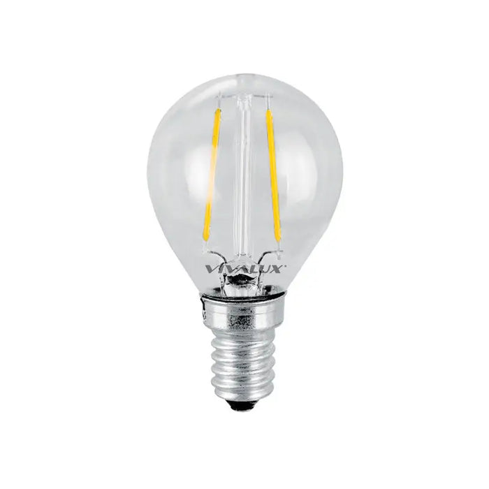 LED BULB E14 4W 4000K 470 LM FILAMENT VIVALUX FLICK - Декоративни крушки<<<Електрически