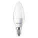 LED BULB E14 5.5W 520LM 4000K CANDLE PHILIPS B35 - Led крушки<<<Електрически крушки<<<Осветление<<<Praktiker&&&LED