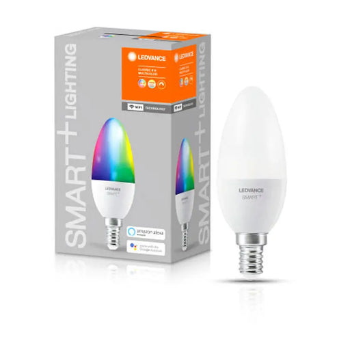 LED BULB E14 5W RGB 470LM LEDVANCE CANDLE SMART WI-FI - Осветление<<<Смарт