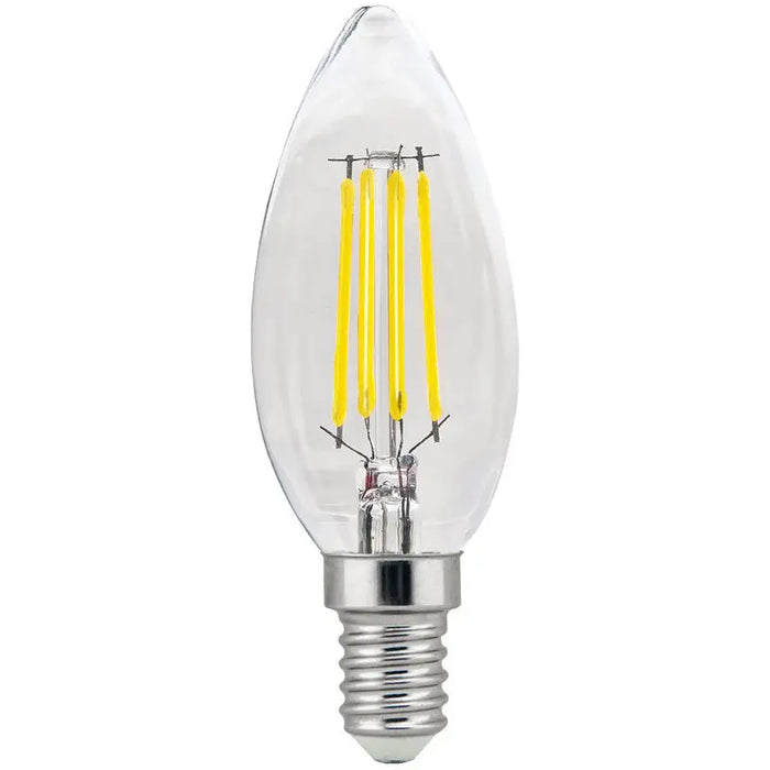 LED BULB E14 6W 4000K 720LM FILAMENT CANDLE VITO - Декоративни крушки<<<Електрически крушки<<<Осветление<<<Praktiker