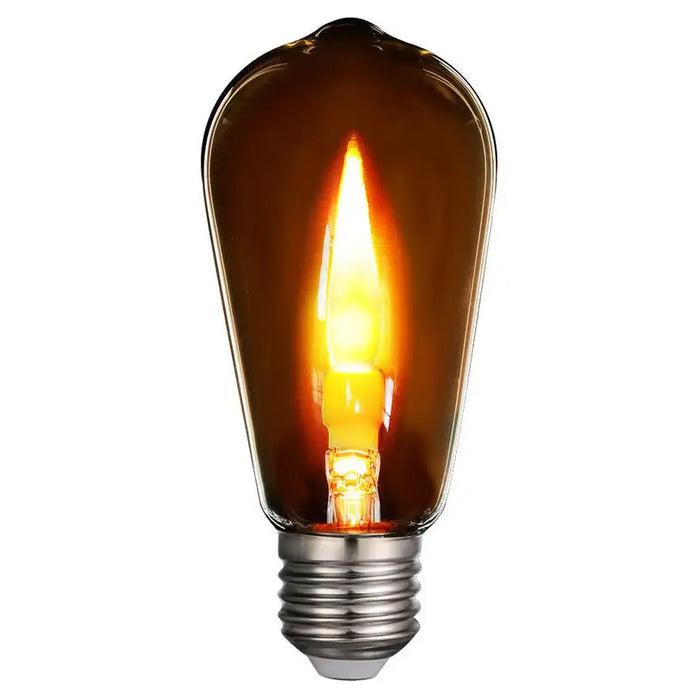 LED BULB E27 0.6W 230V 1800K 20LM FILAMENT VIVALUX GLOW LED - Декоративни крушки<<<Електрически