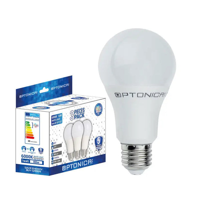 LED BULB E27 15W 1300LM 2700K A65 3 OPTONICA - Led крушки<<<Електрически крушки<<<Осветление<<<Praktiker