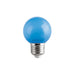 LED BULB E27 1W BALL BLUE VIVALUX COLORS - Декоративни крушки<<<Електрически крушки<<<Осветление<<<Praktiker&&&LED